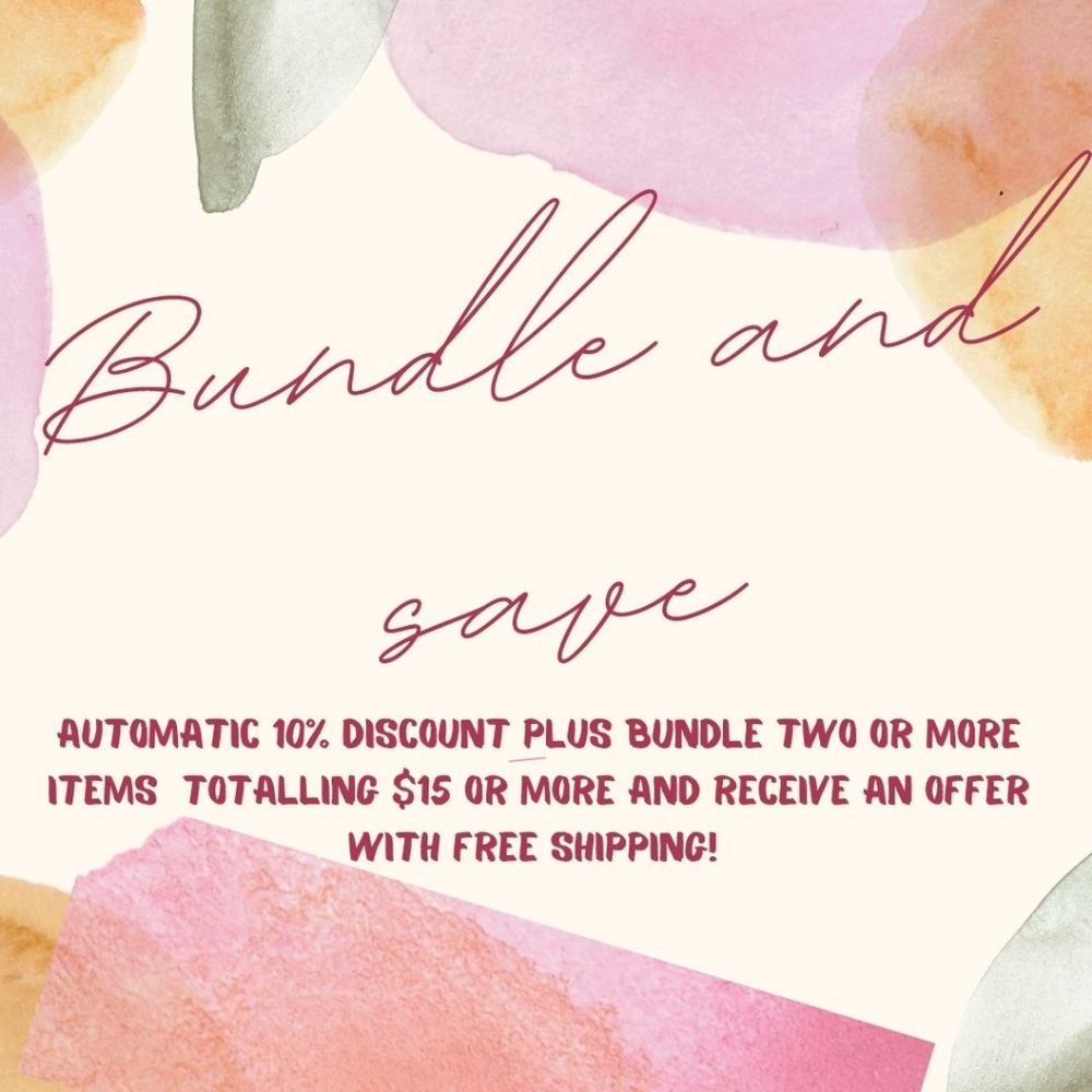 COPY - $Bundle and save plus FREE shipping!$